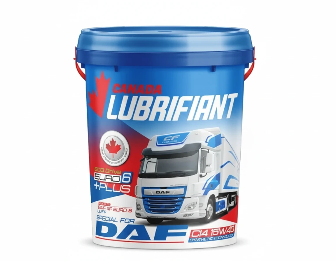 روغن موتور EURO6 لوبریفنت کانادا مدل 15W40 CI-4 (20 لیتر)